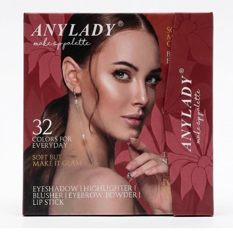 پالت سایه آنا لیدی Any Lady مدل 32 Colors For Every Day