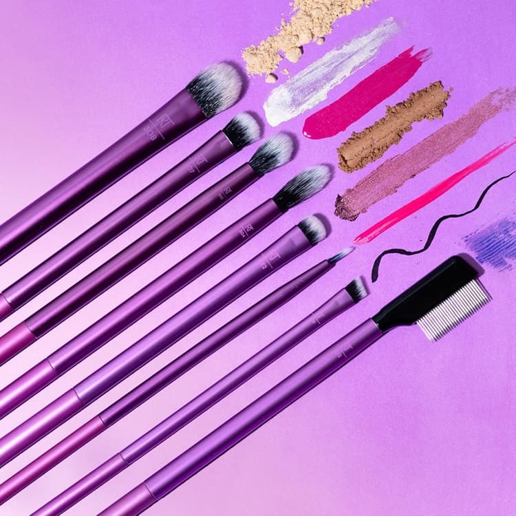 ست براش آرایش چشم ریل تکنیک Real Techniques مدل Everyday Essential Eye Makeup Brush Kit — تصویر ۲