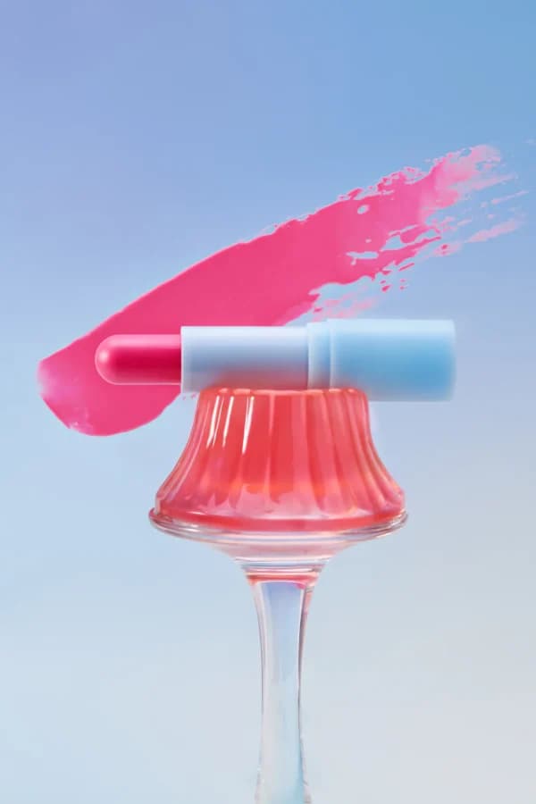 بالم لب رنگی براق SUN FLOWER مدل 012BETTER PINK وزن 3.5 گرم — تصویر ۲
