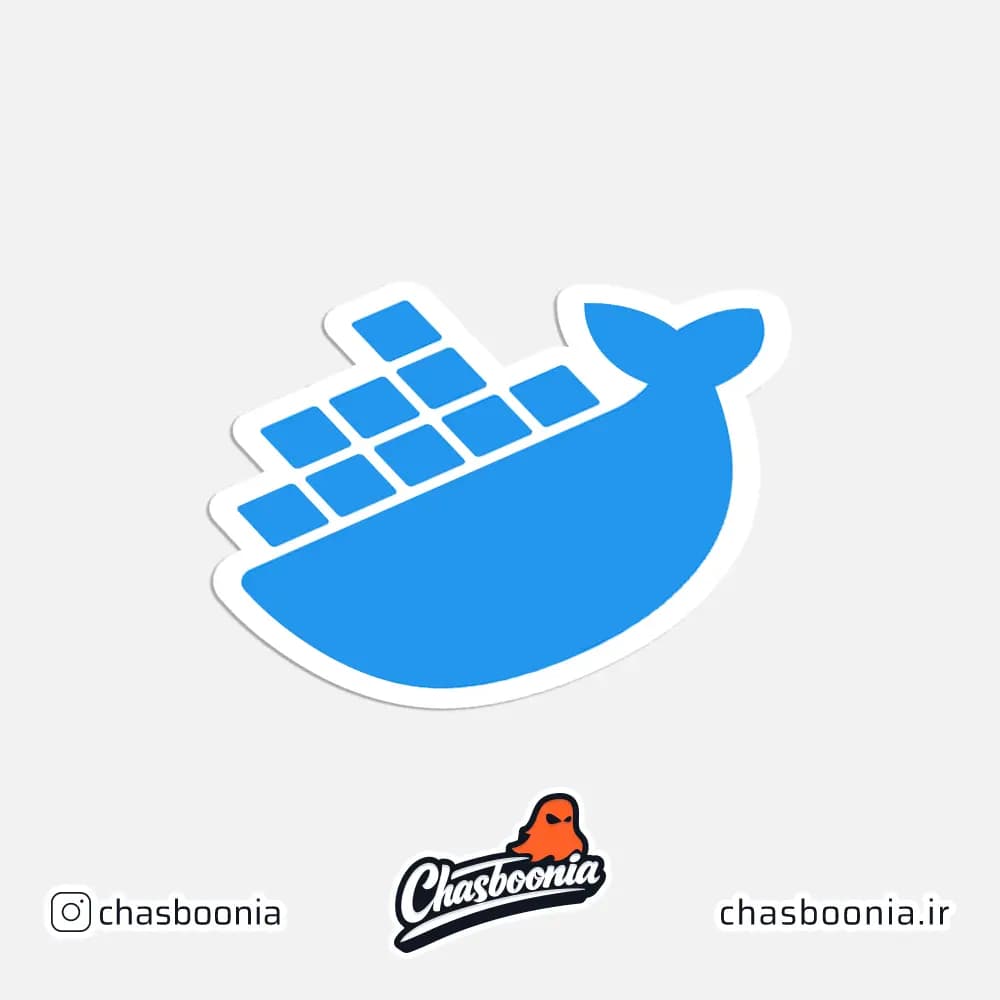 استیکر لوگو داکر Docker کد 22014