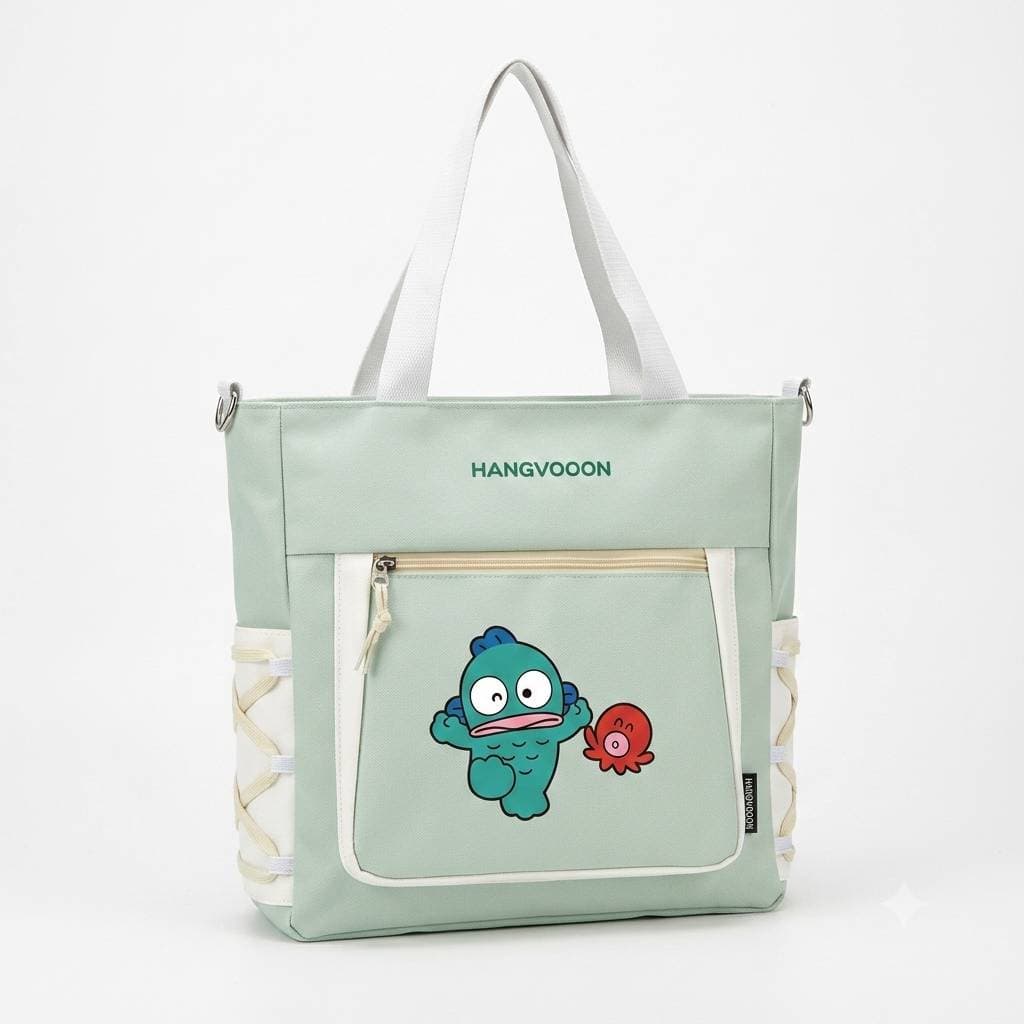 توت‌بگ برزنتی دوشی طرح Sanrio (بند بلند قابل تنظیم) — تصویر ۴