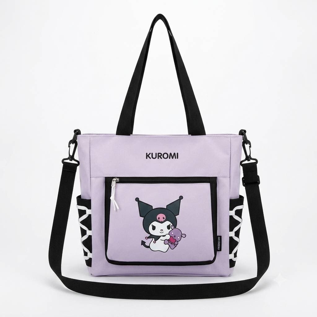 توت‌بگ برزنتی دوشی طرح Sanrio (بند بلند قابل تنظیم)