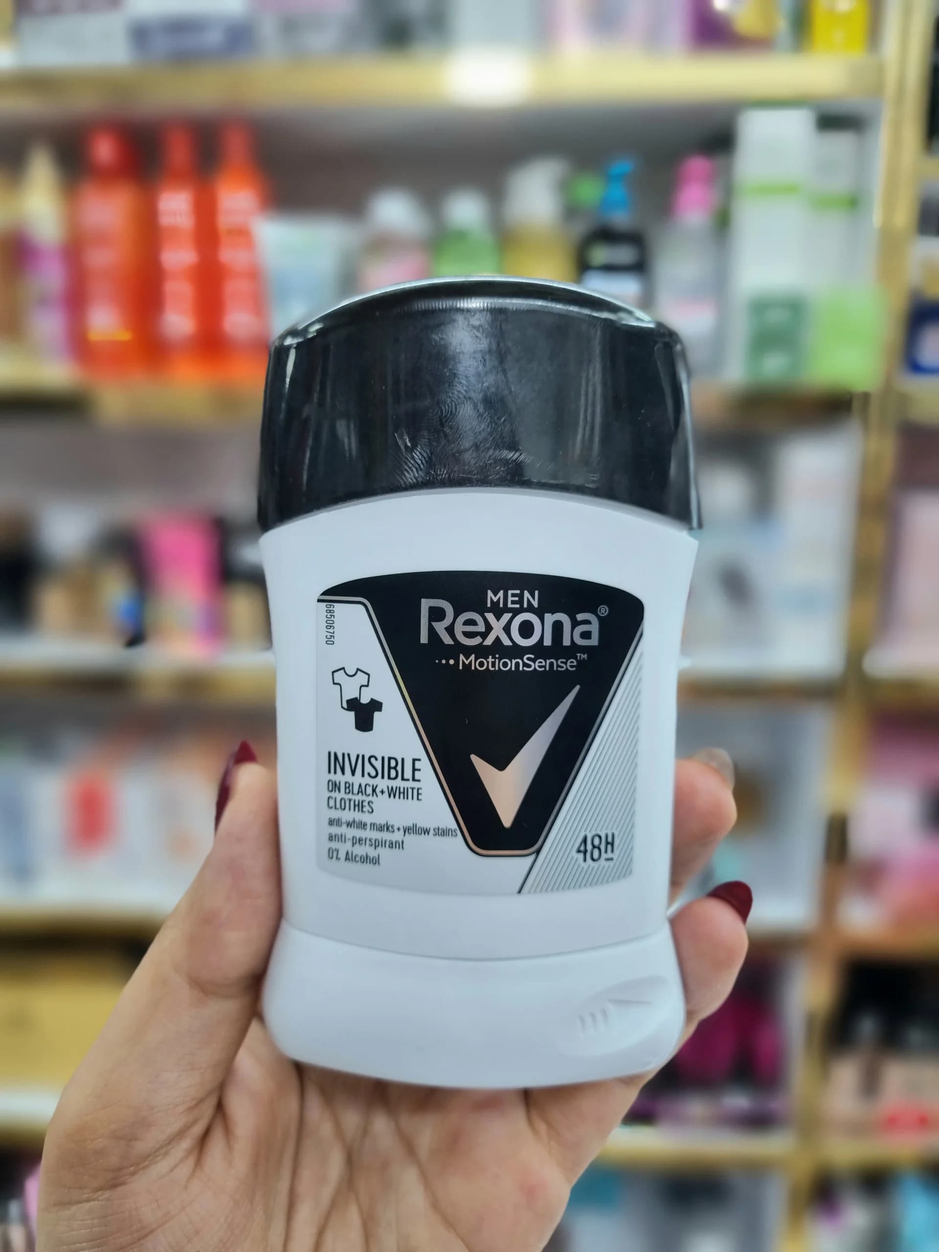 مام صابونی ضدتعریق مردانه رکسونا مدل Insivible حجم 40 — تصویر ۶