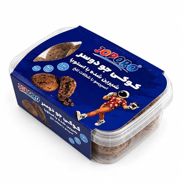 کوکی اسپرسو با شکلات تلخ 350 گرمی — تصویر ۵