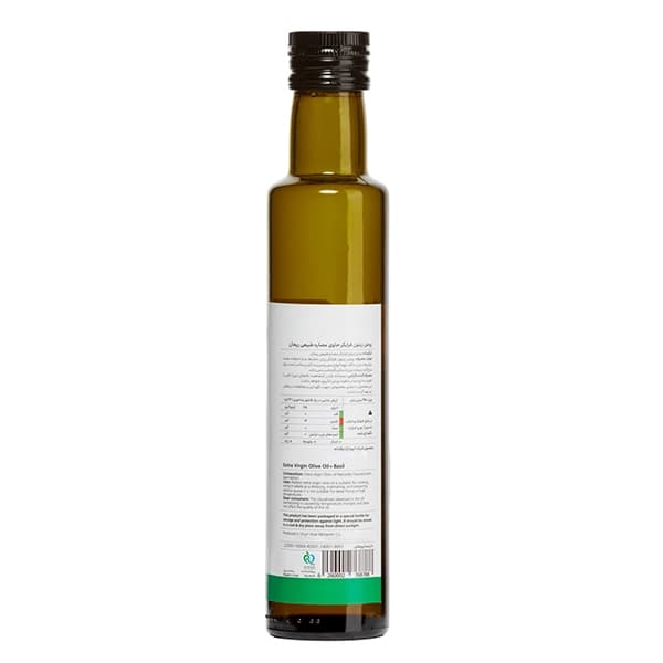 روغن زیتون فرابکر با طعم ریحان 250 میلی لیتر — تصویر ۲