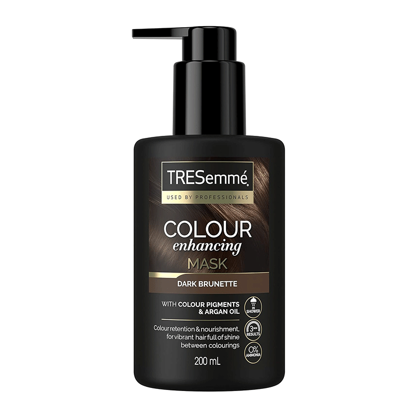 ماسک مو رنگساژ ترزمه TRESemmé مدل Dark Brunette حجم 200 میلی‌لیتر