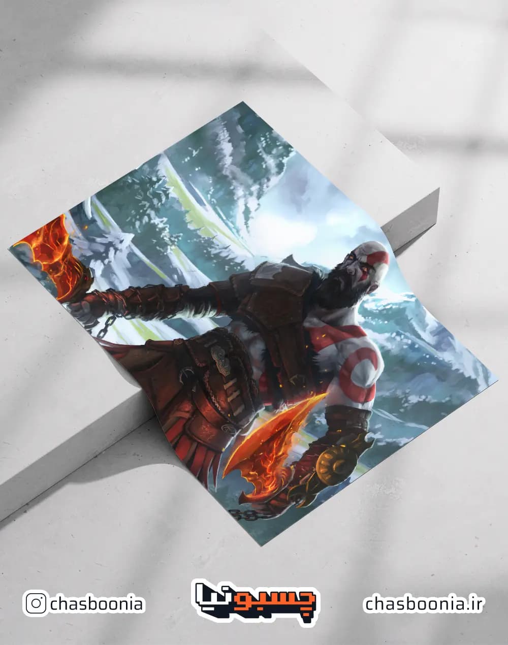 پوستر بازی God of War (خدای جنگ) کد 50003