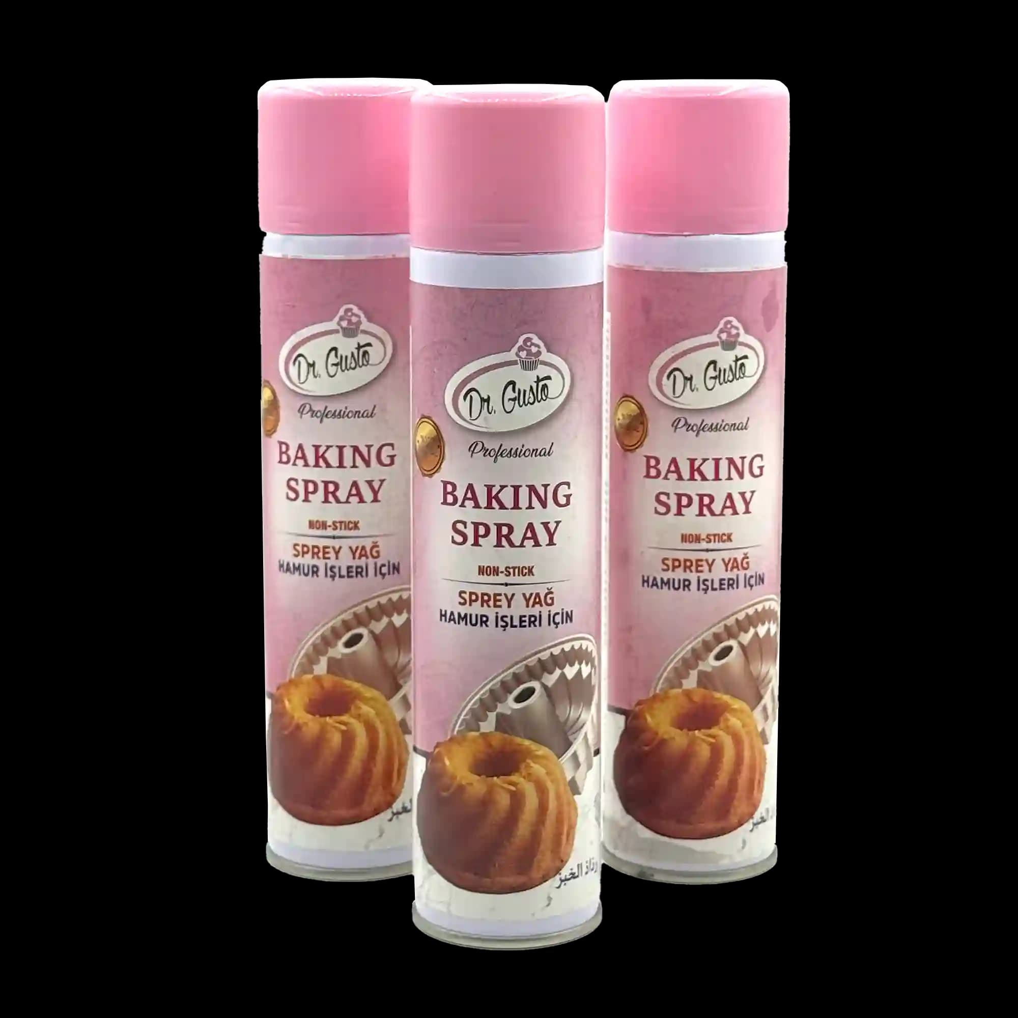 اسپری روغن مخصوص کیک دکتر گوستو