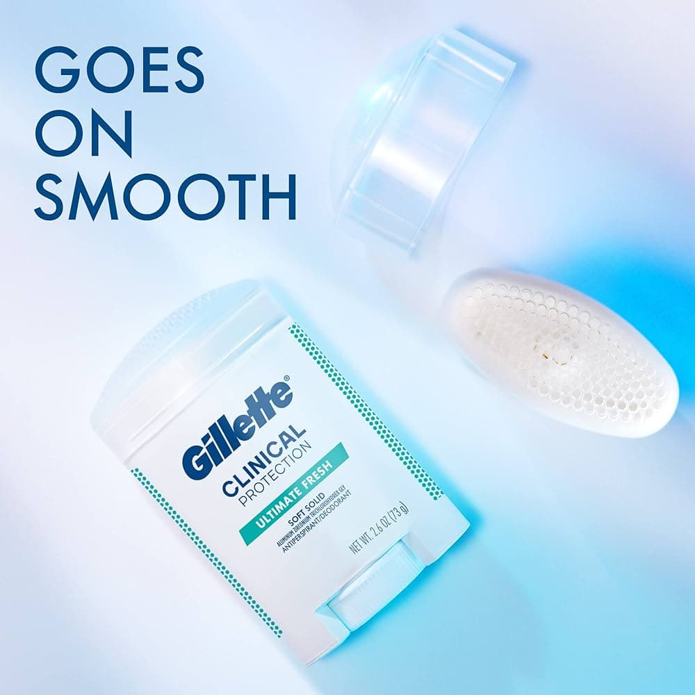 مام ژیلت کلینیکال Soft Solid Ultimate Fresh | ضد تعریق قوی با ماندگاری بالا | 48 گرم — تصویر ۳