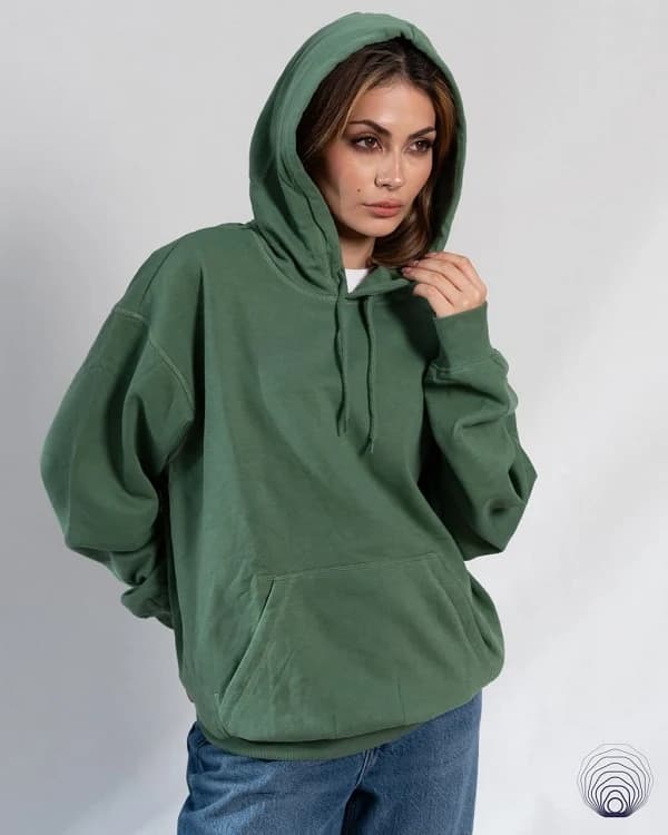 هودی سبز یونی سکس H&M | راحت و اسپرت — تصویر ۶