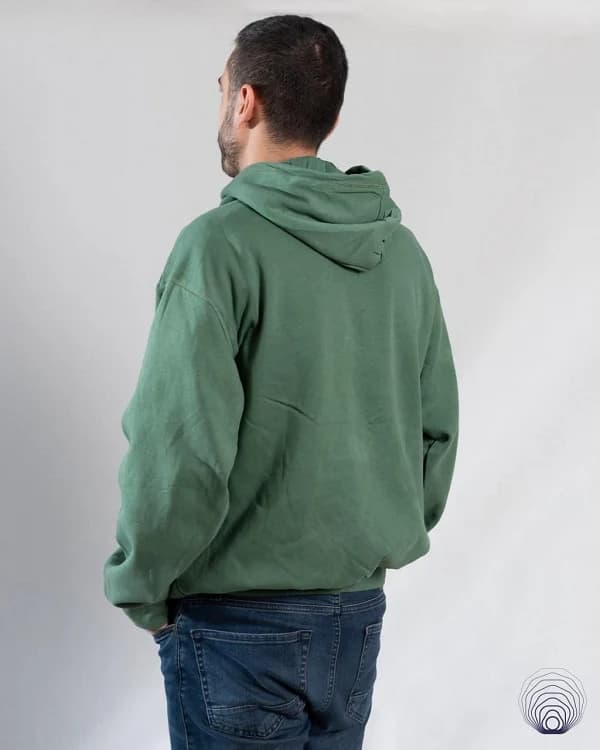 هودی سبز یونی سکس H&M | راحت و اسپرت — تصویر ۴