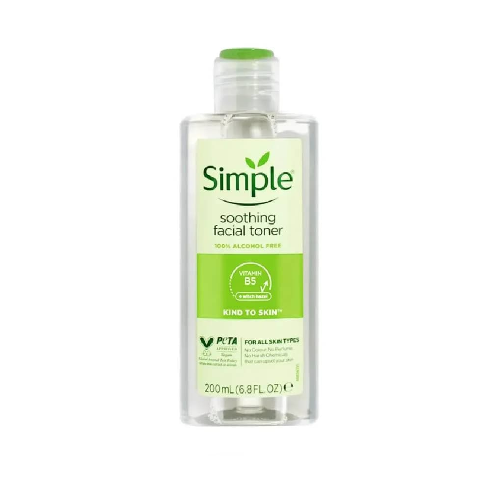 تونر سیمپل انواع پوست 200ml