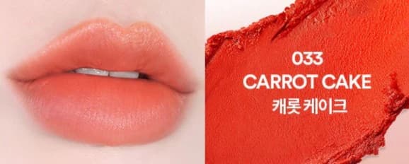 بالم لب رنگی پودری تو—کوبو سری POWER CREAM مدل 033CAROT CAKE وزن 3.5 گرم — تصویر ۲