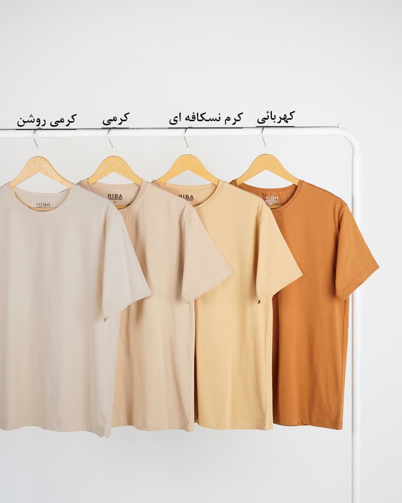 تيشرت بيسيك هيبا كد 8441 — تصویر ۴