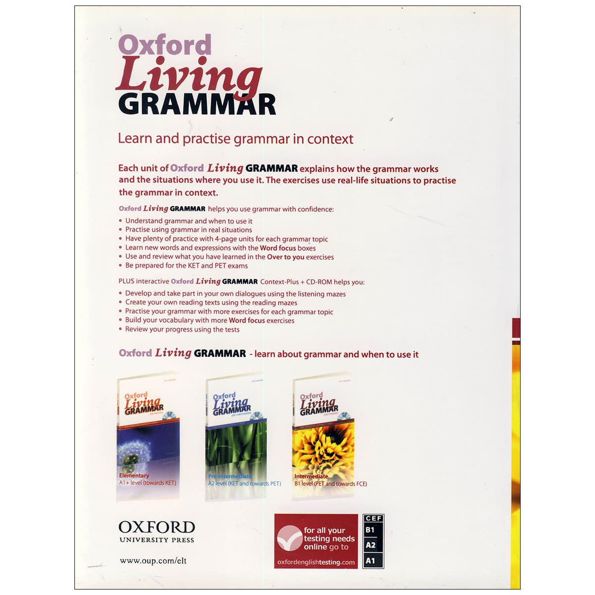 Oxford Living Grammar Intermediate — تصویر ۳