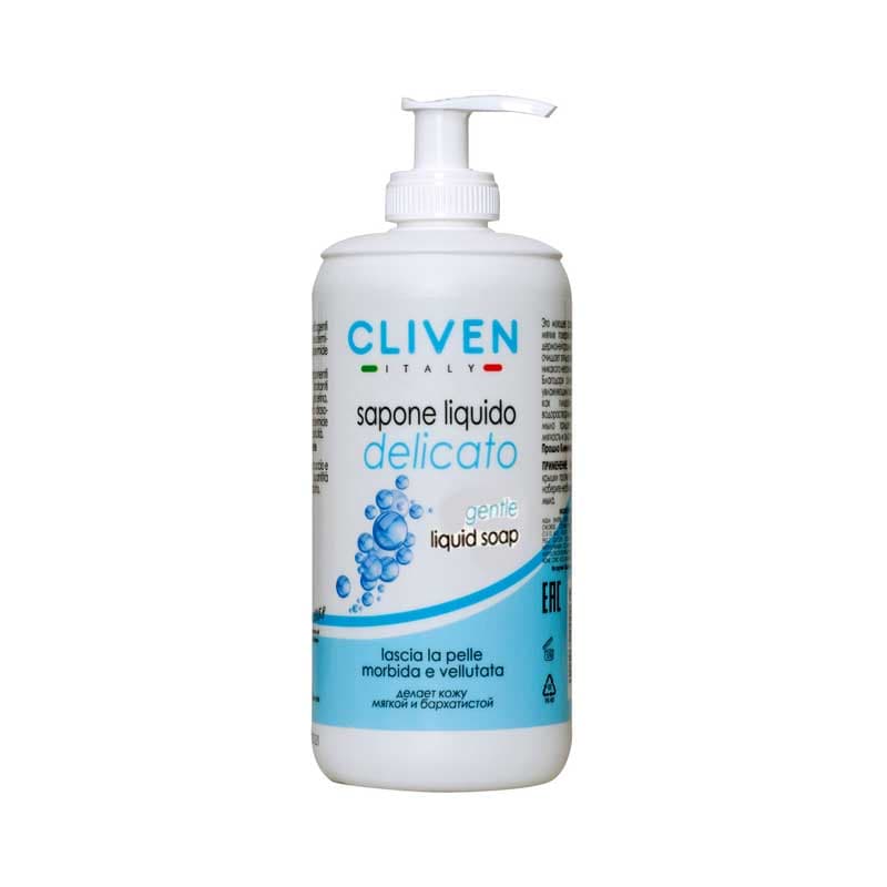صابون مایع کلیون Cliven مدل Gentle Liquid (آبی)