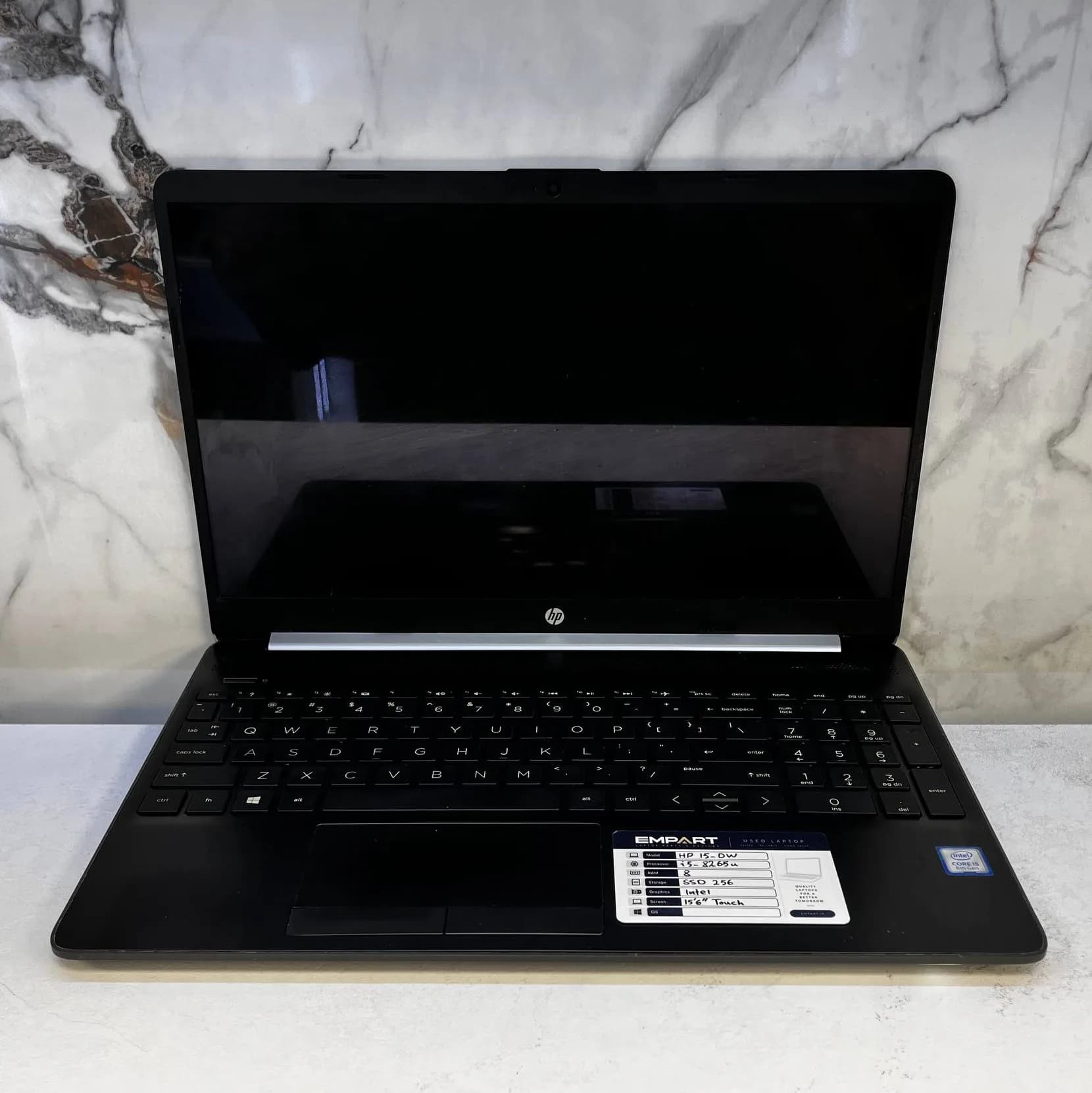 لپ تاپ استوک HP LAPTOP 15-DW | 15.6″ FHD TOUCH | Core I5-8265U | 8GB RAM | 256GB SSD | Intel — تصویر ۲