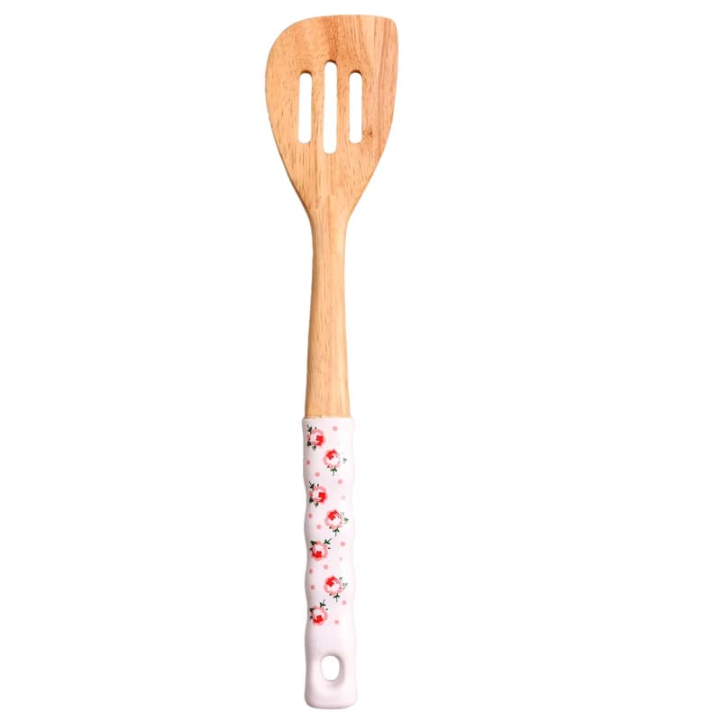 کفگیر ملاقه دسته چینی رز گل محمدی RIVER ریور کد 8437 — تصویر ۵