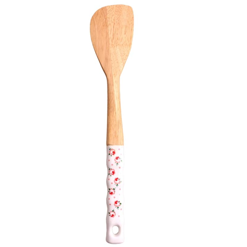 کفگیر ملاقه دسته چینی رز گل محمدی RIVER ریور کد 8437 — تصویر ۷