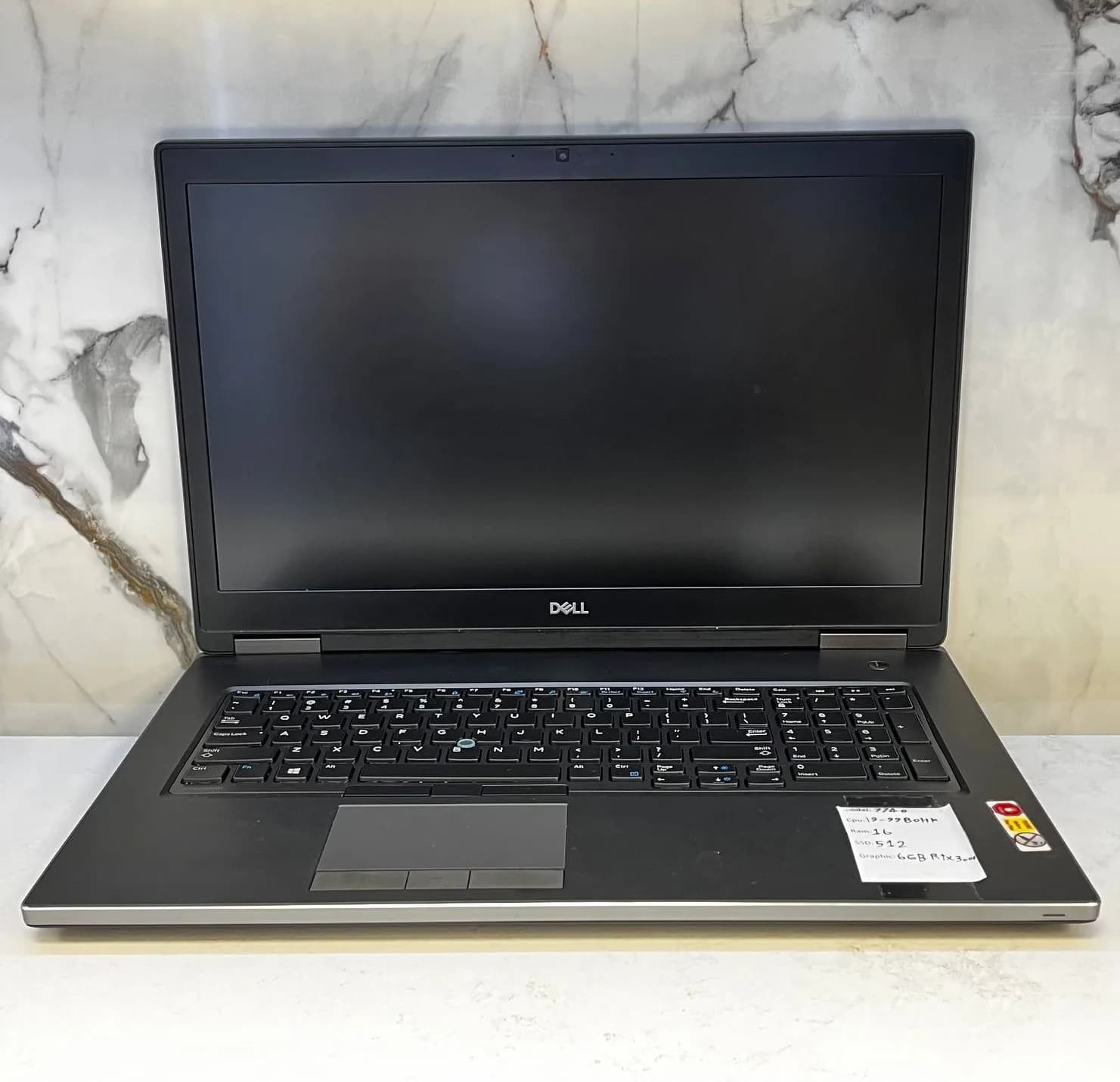 لپ تاپ استوک DELL PRECISION 7740 | 17″ FHD | CORE I9-9980HQ | 16GB RAM | 512GB SSD | 6GB RTX 3000