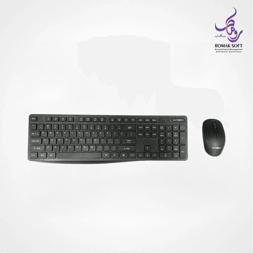 ماوس و کیبورد بیسیم اتم