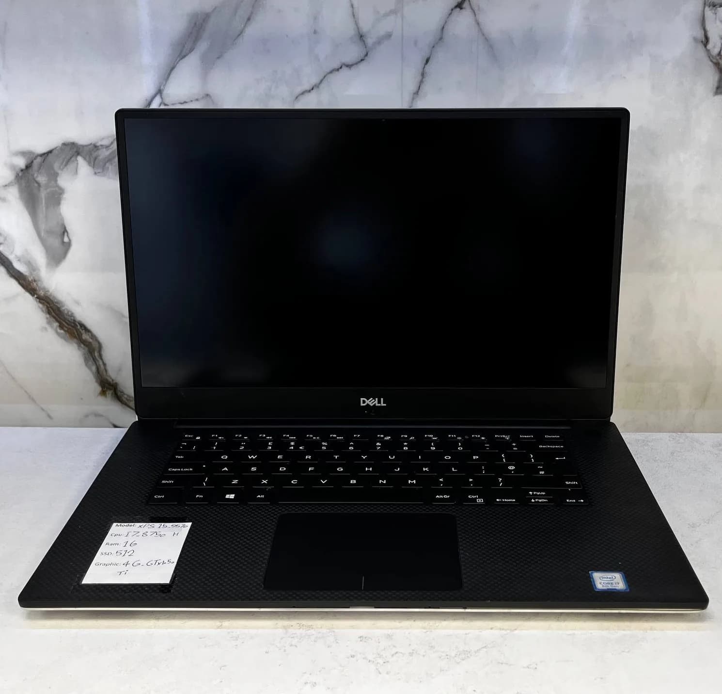 لپ تاپ استوک DELL XPS 9570 | 15.6″ FHD | CORE I9-8950HQ | 16GB RAM | 512GB SSD | 4GB GTX 1050TI