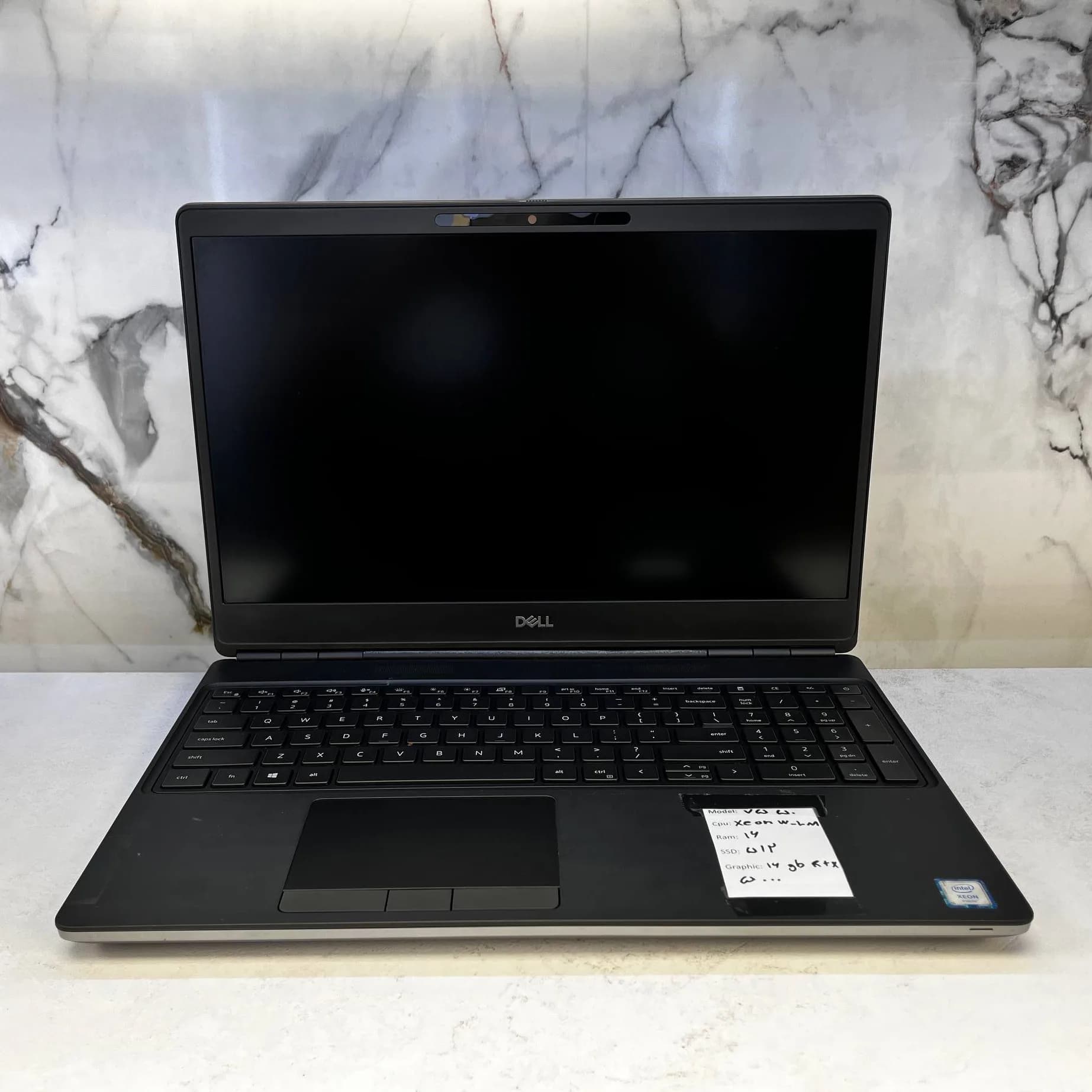 لپ تاپ استوک DELL PRECISION 7550 | 15.6″ FHD | CPU XEON W1088| 16GB RAM | 512GB SSD | 16GB RTX 5000