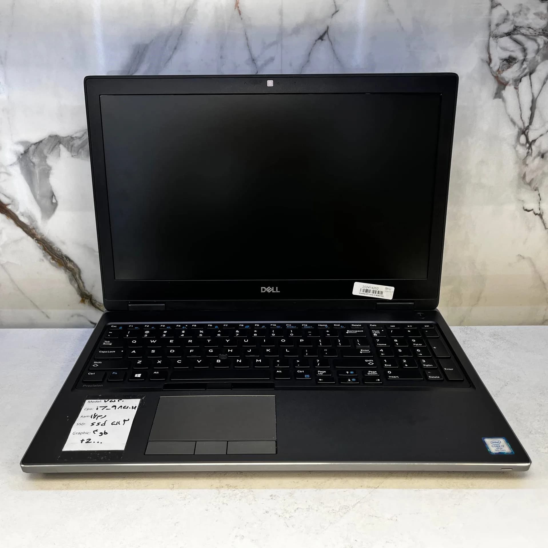 لپ تاپ استوک DELL PRECISION 7540 | 15.6″ FHD | Core I7-9850H | 16GB RAM | 512GB SSD | 4GB T2000