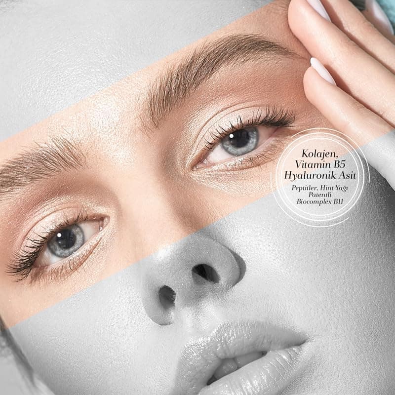 سرم تقویت کننده مژه و ابرو بیوکسین Bioxin حاوی هیالورنیک اسید — تصویر ۳