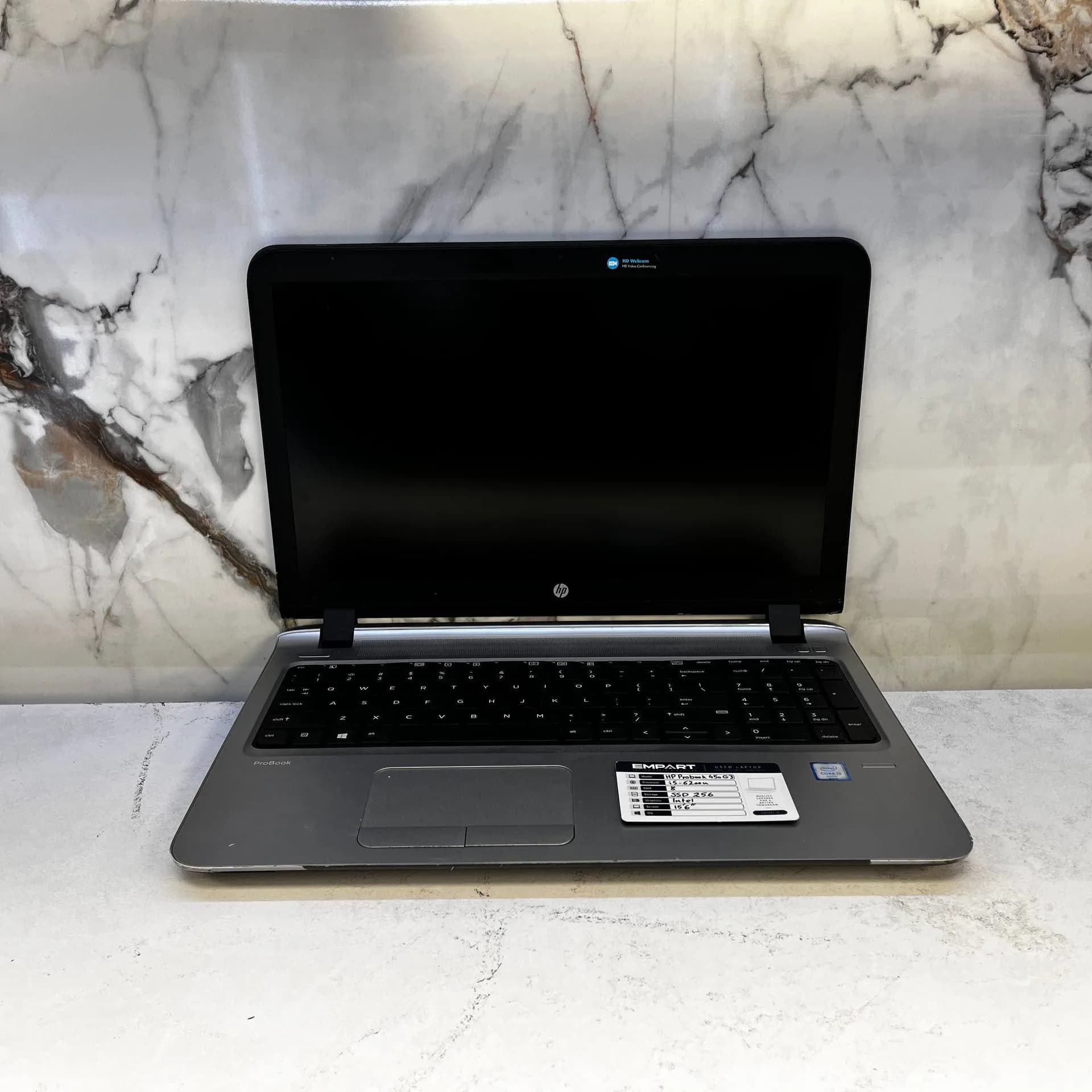 لپ تاپ استوک HP ProBook 450 G3 | 15.6 FUll HD | CI5-6200U | 8GB RAM | 256GB SSD | Intel — تصویر ۳
