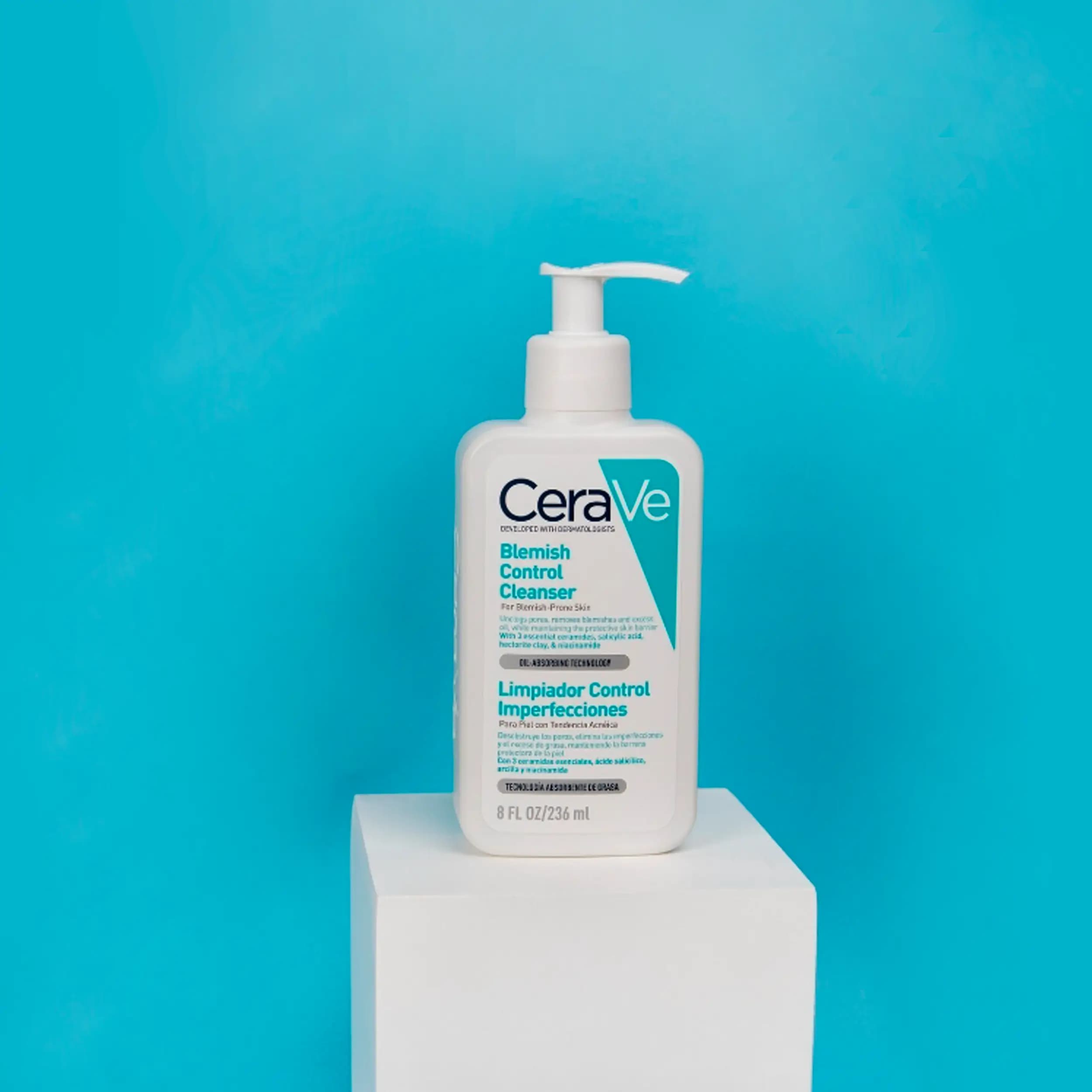 ژل شست و شوی صورت سراوی Cerave مدل Blemish Control (ضدجوش) — تصویر ۴