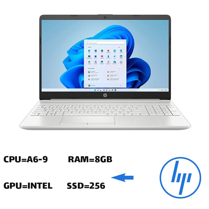 لپ تاپ استوک HP 255 G7 | 15.6 Full HD | A6-9225U | 8GB RAM | 256GB SSD | Intel — تصویر ۲