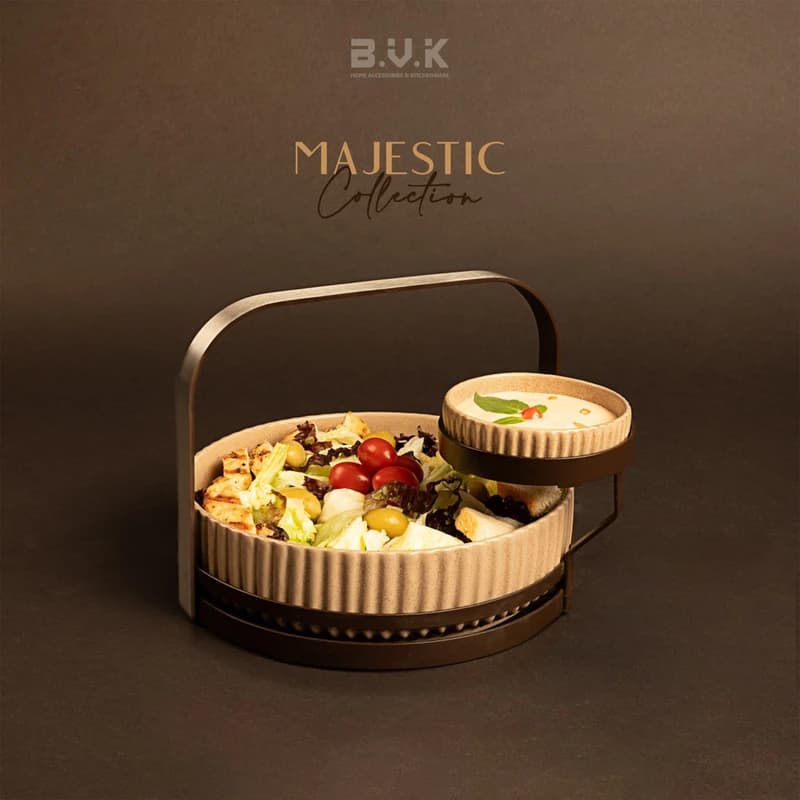 سالادخوری BVK بی وی کی طرح مجستیک کد VK452523 — تصویر ۴