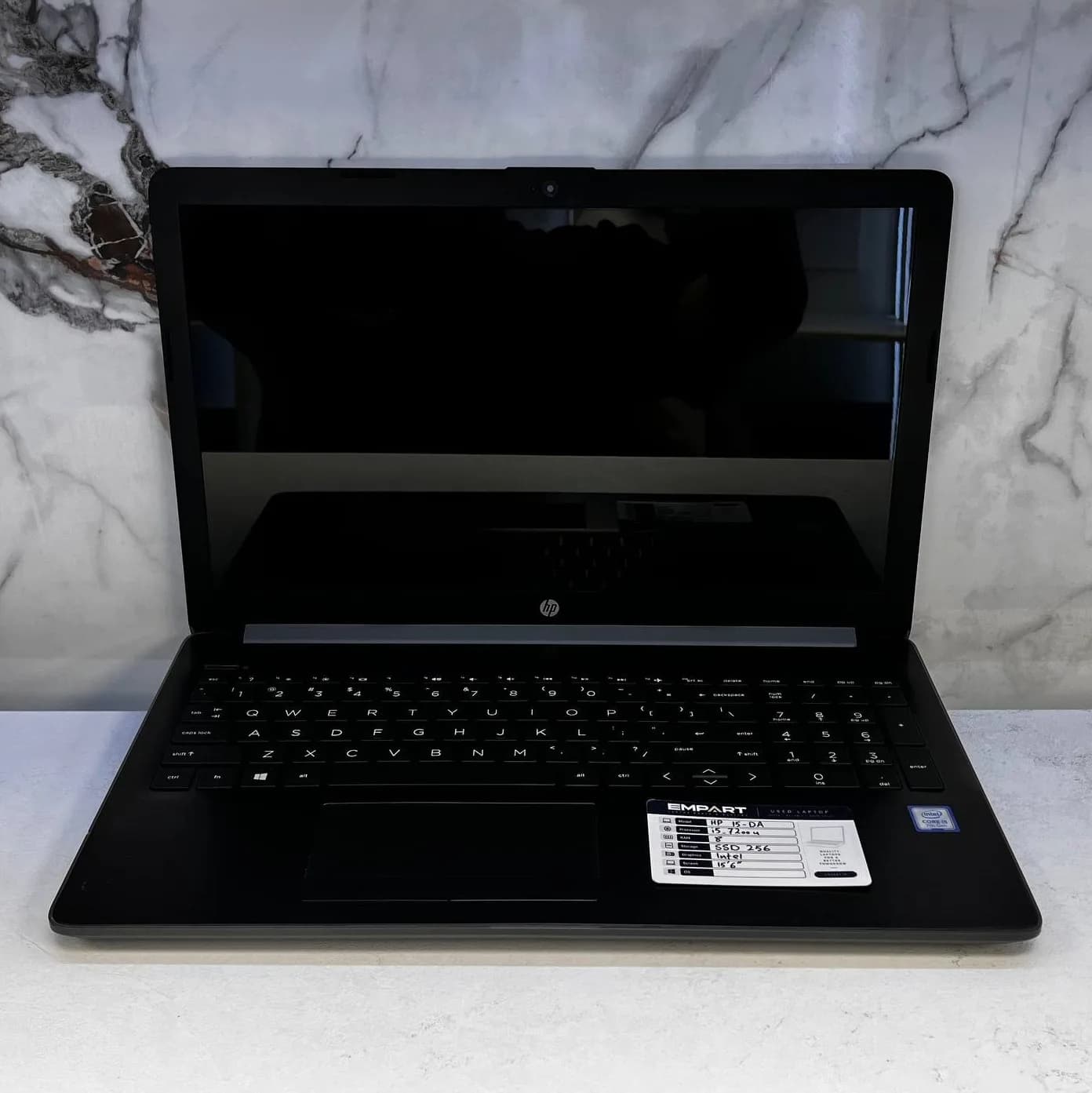 لپ تاپ استوک HP LAPTOP 15-DA | 15.6 Full HD | Core i5-7200U | 8GB RAM | 256GB SSD | Intel Graphics — تصویر ۳
