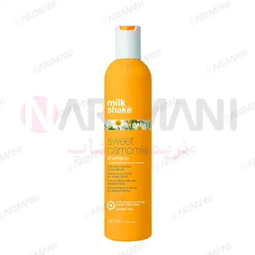 شامپو بابونه شیرین میلک شیک مدل Sweet Camomile حجم 300 میل