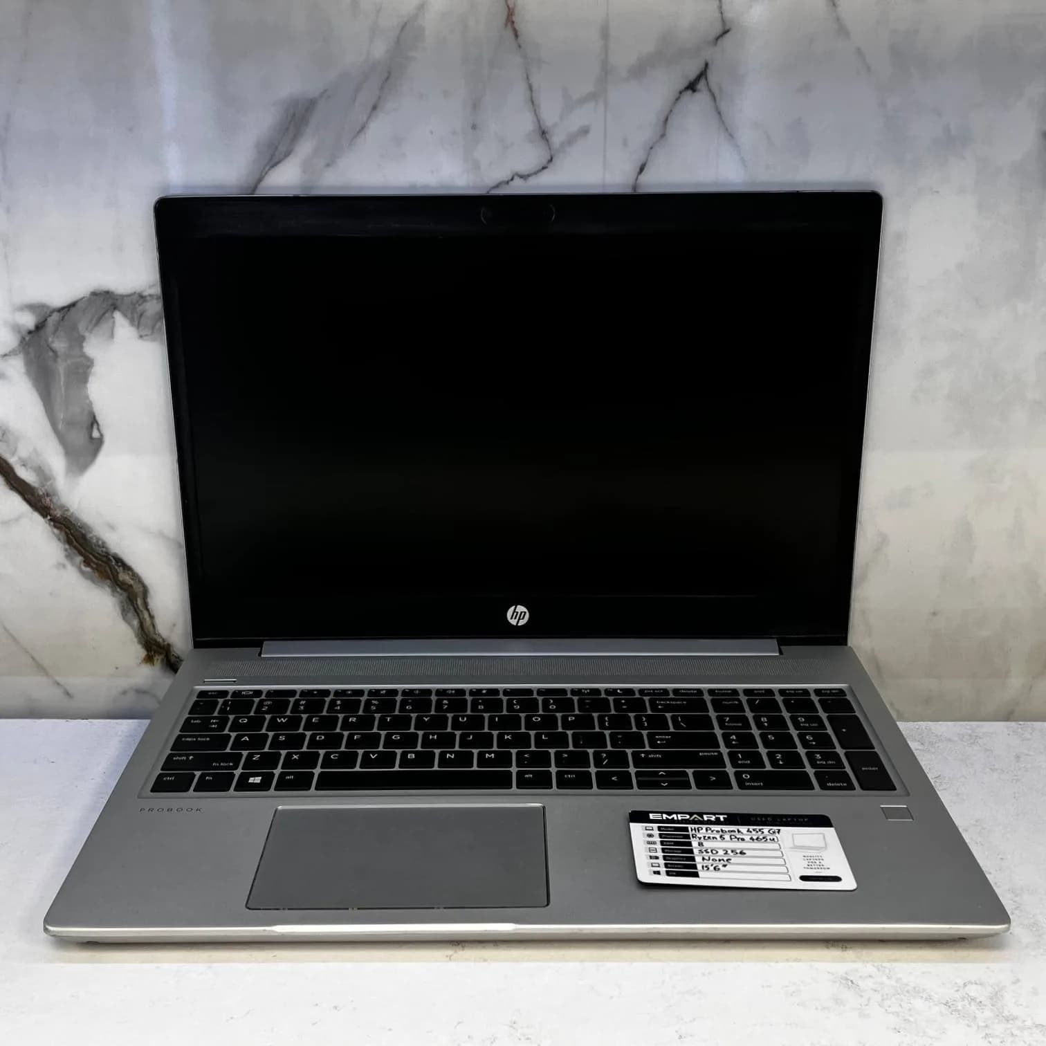 لپ تاپ استوک HP ProBook 455 G7 | Ryzen 5‑4650U | رم 8GB | SSD 256GB | صفحه نمایش 15.6 FHD | گرافیک UMA — تصویر ۳