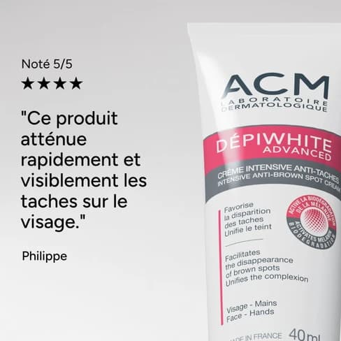 کرم ضد لک فوق قوی ای سی ام ACM مدل Depiwhite — تصویر ۳
