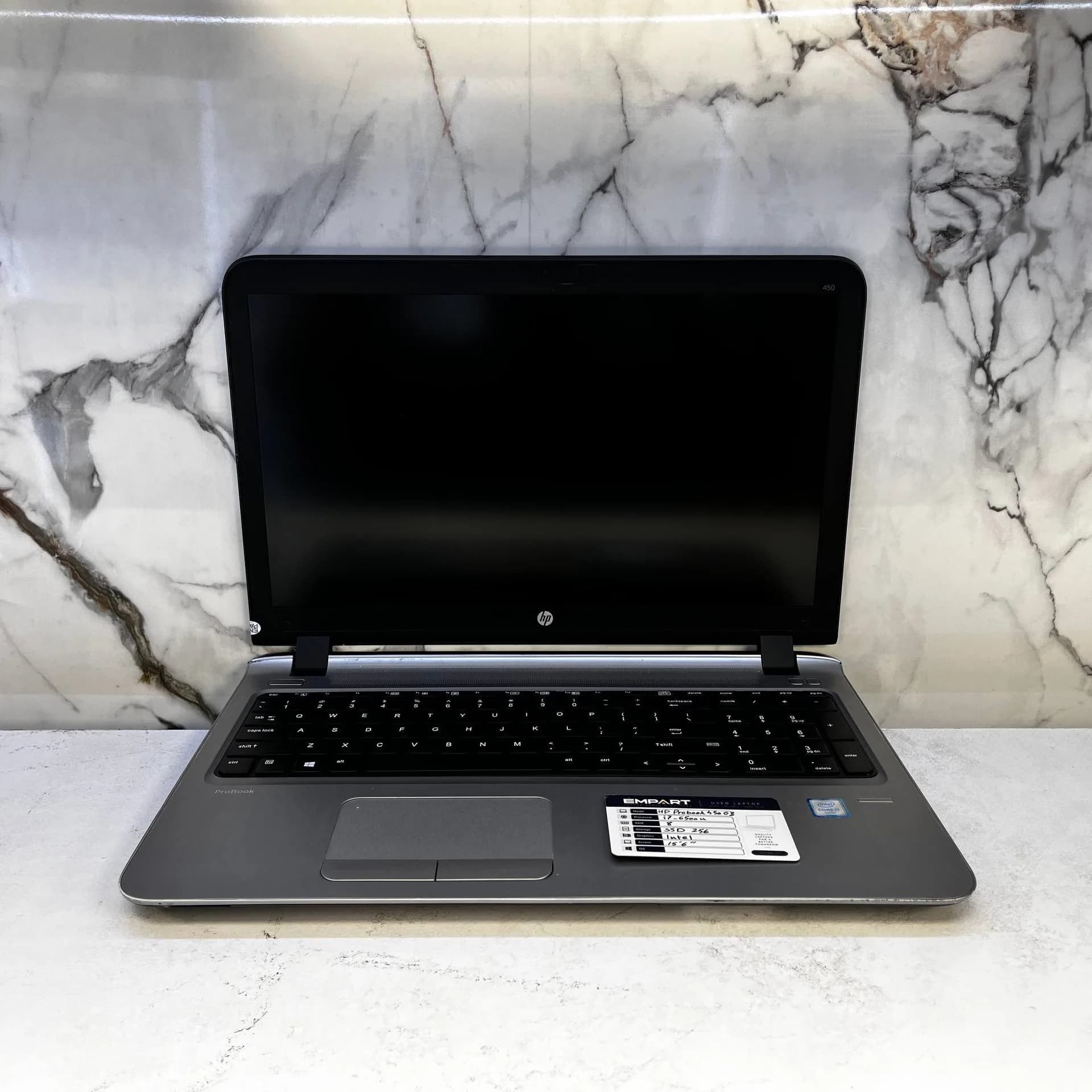 لپ تاپ استوک HP ProBook 450 G3 | Core i7-6500U | رم 8GB | SSD 256GB | گرافیک Intel — تصویر ۳