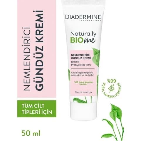 کرم مرطوب کننده روز دیادرمین مدل NATURALLY BIO ME — تصویر ۳