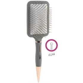 برس مو لوپینا مدل مربع بزرگ دندانه فلزی کد SH023