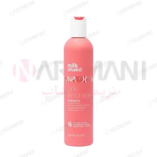 شامپو رنگساژ صورتی میلک شیک مدل Pink Lemonade Shampoo حجم 300 میل