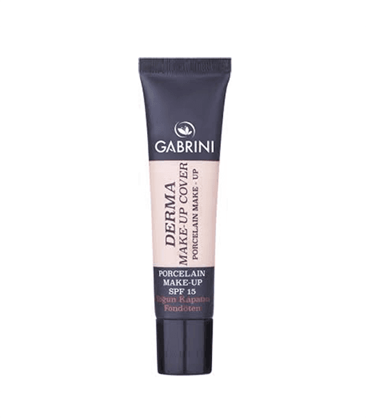 کرم پودر تیوپی گابرینی Gabrini مدل Derma شماره 102