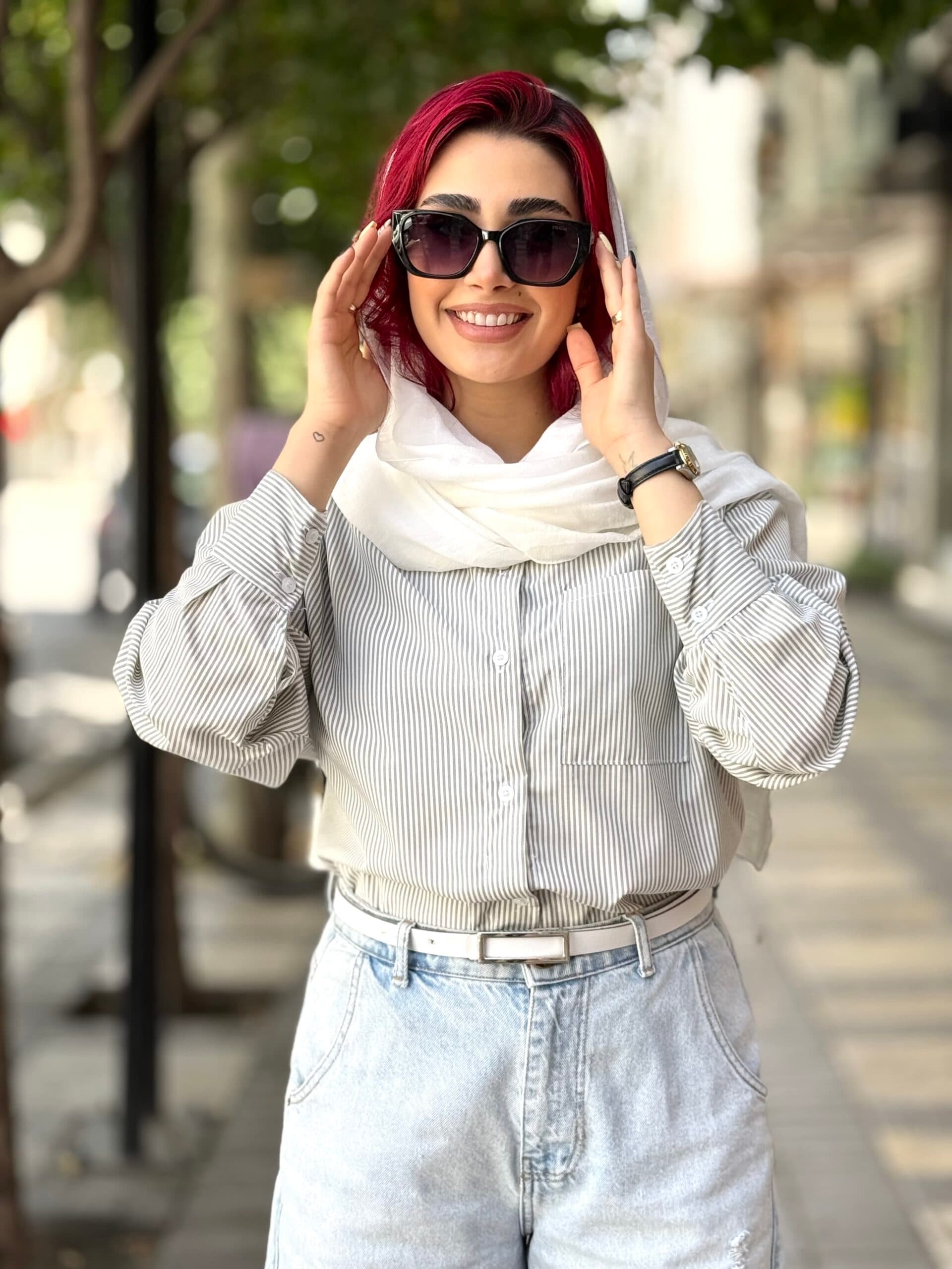 مانتو شوميزي راه راه E كد 75788 — تصویر ۶