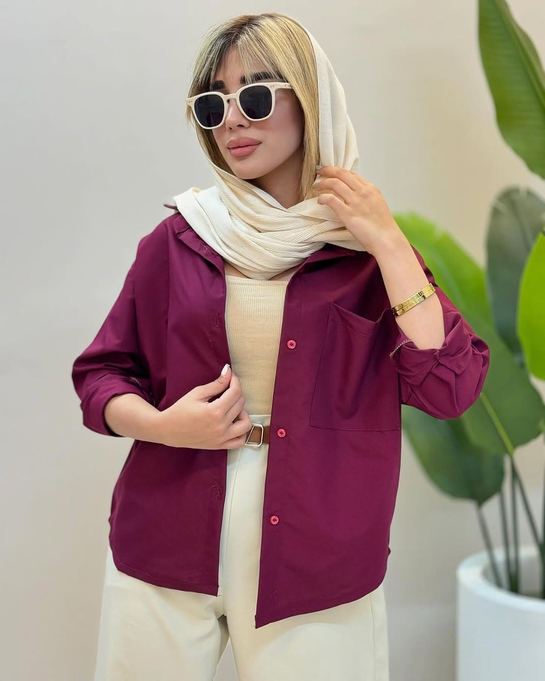 مانتو شوميز آسا كد 746356 — تصویر ۵