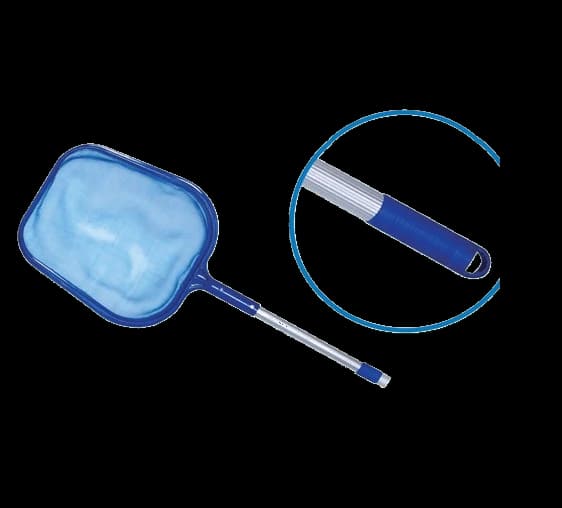 برگ گیر استخر پلاستیکی با دسته تلسکوپی ۱۲۰ سانتی‌ متری LS 06
