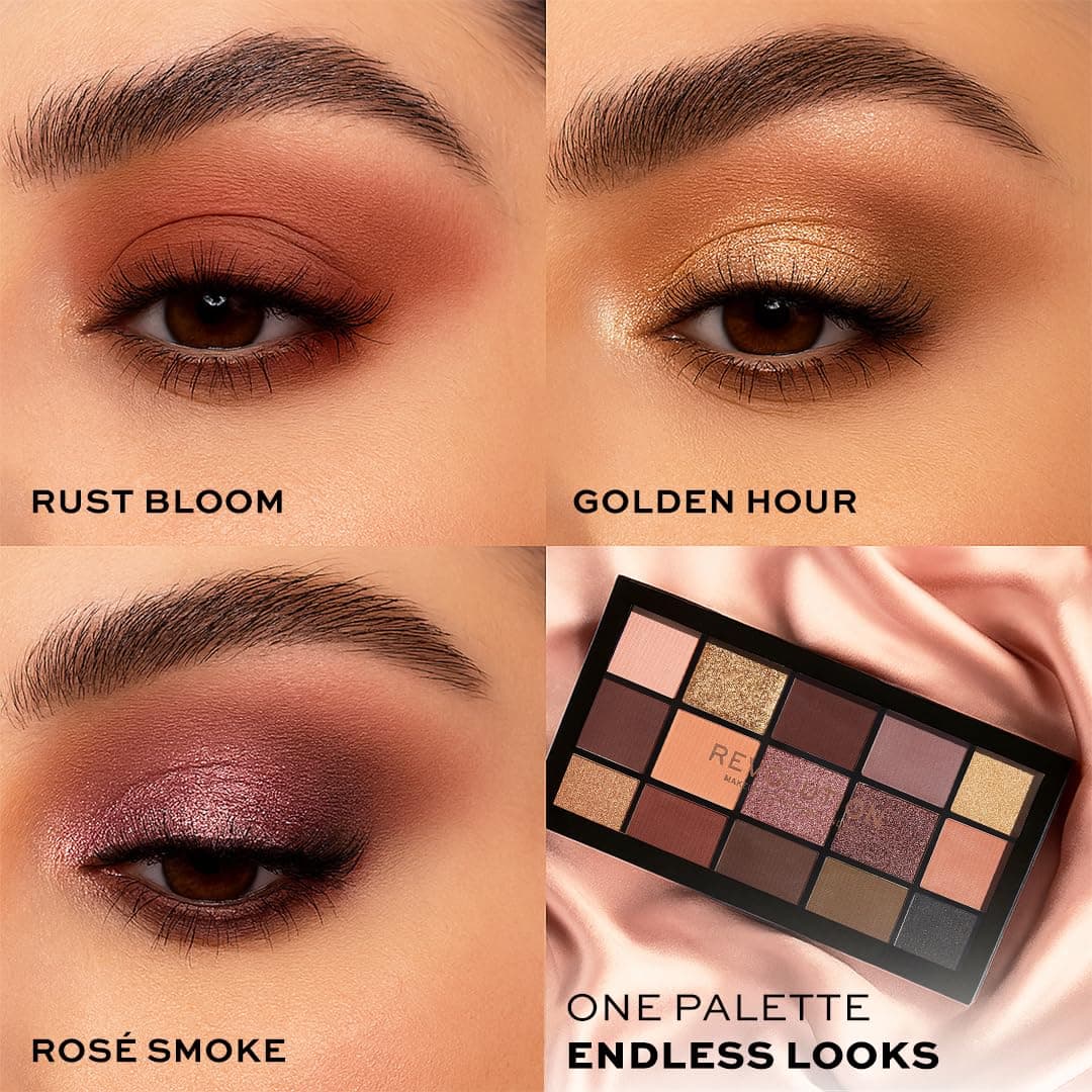 پالت سایه رولوشن Revolution مدل Velvet rose — تصویر ۴