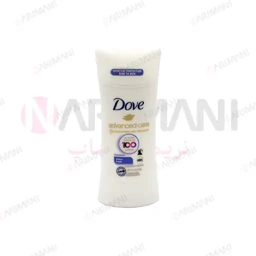 مام صابونی زنانه داو مدل Advanced Care رایحه sheer fresh وزن ۷۴ گرم