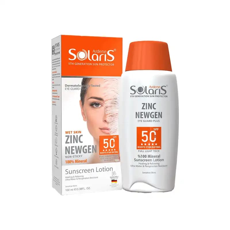 ضد آفتاب زینک اکساید سولاریس آردن +SPF50 — تصویر ۲