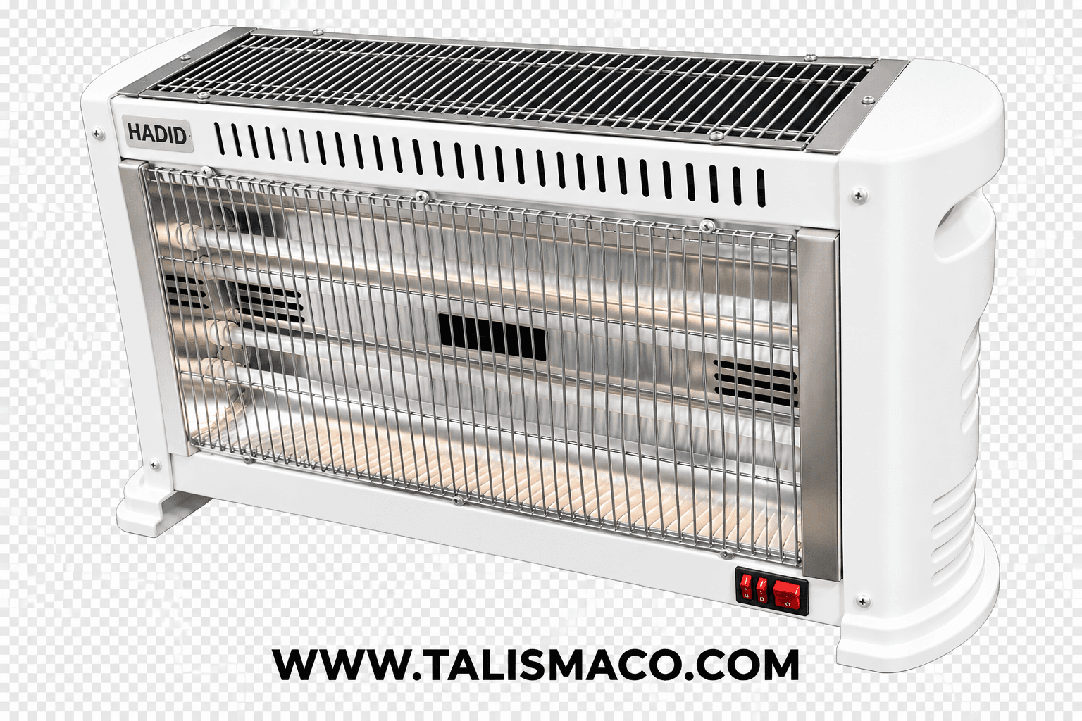 بخاری برقی فن دار 2500 حدید مدل TM113 بزرگ — تصویر ۲