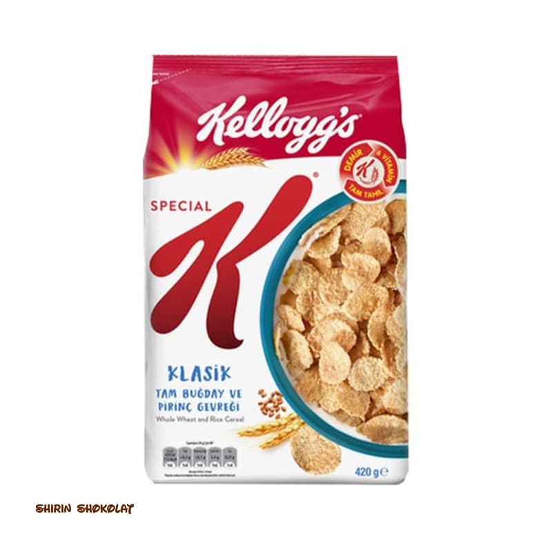 غلات صبحانه (کورن فلکس) گندم و برنج اسپیشالSPECIAL در 3 طعم 400 گرمی